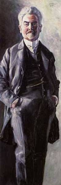 Portrait of Leopold Czihaczek Standing 1907